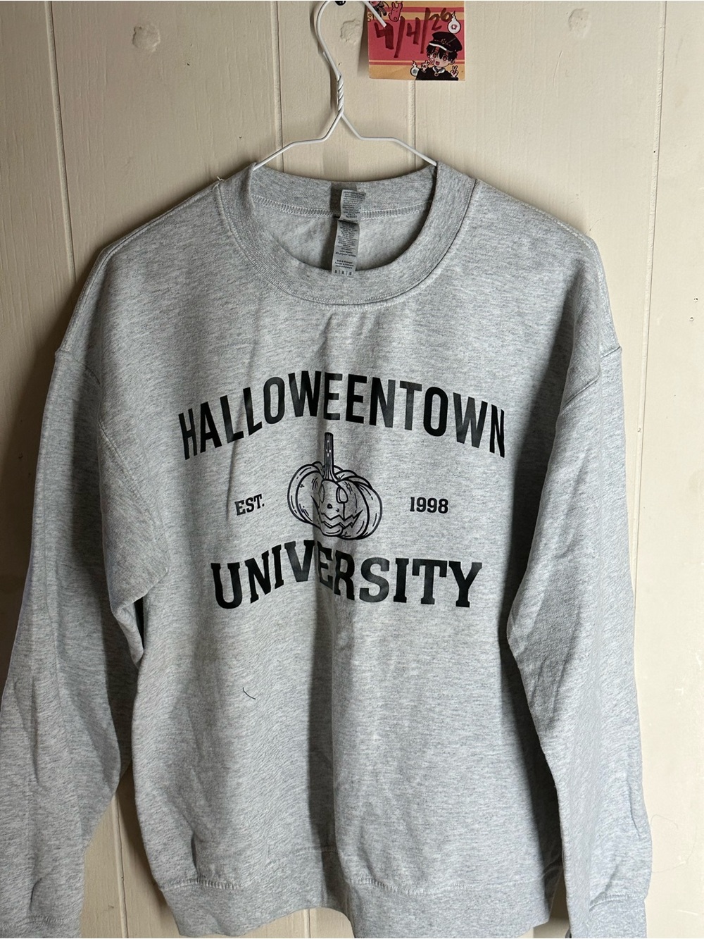 Gray Halloweentown University Crewneck Sweatshirt